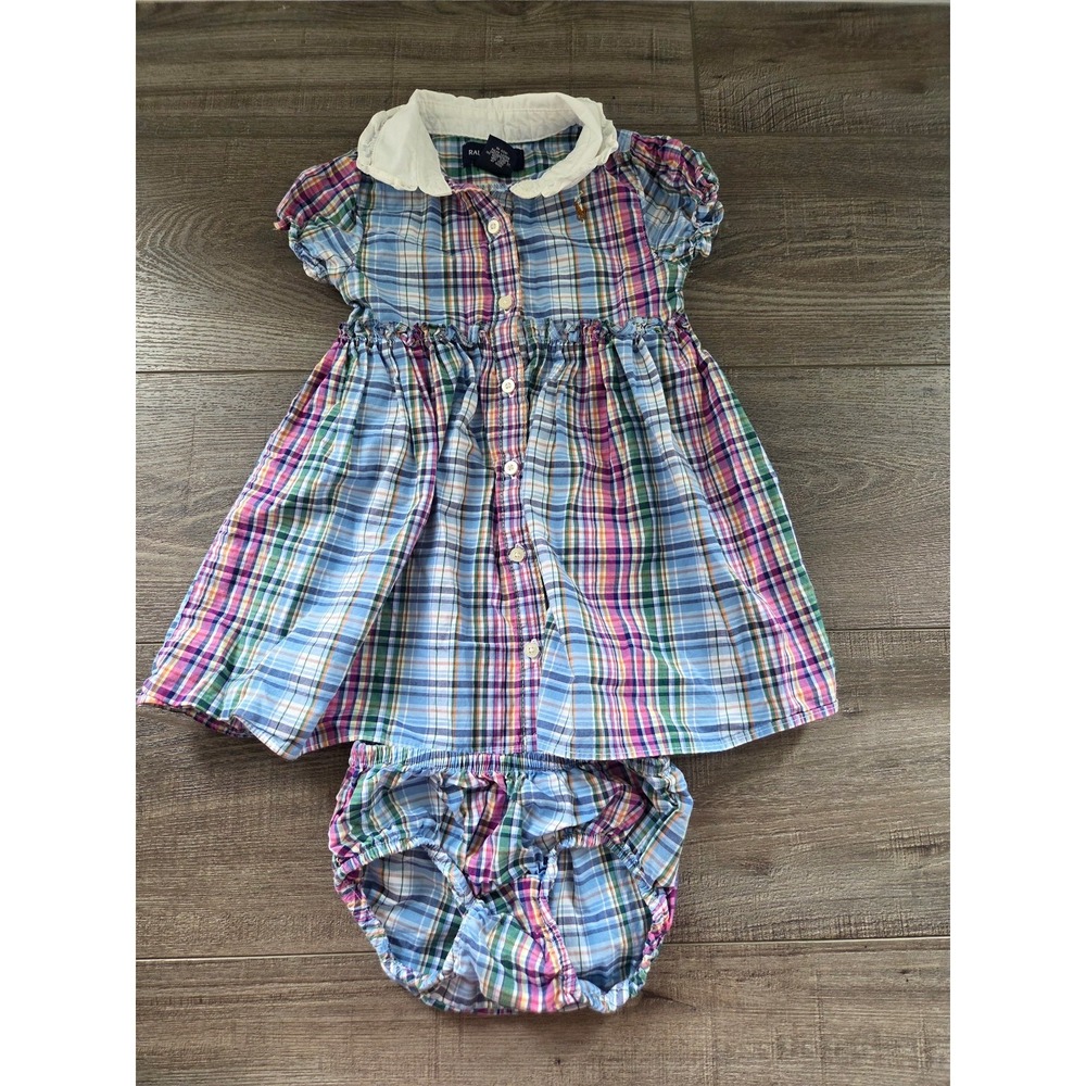 Ralph lauren toddler girl dress 18 mos